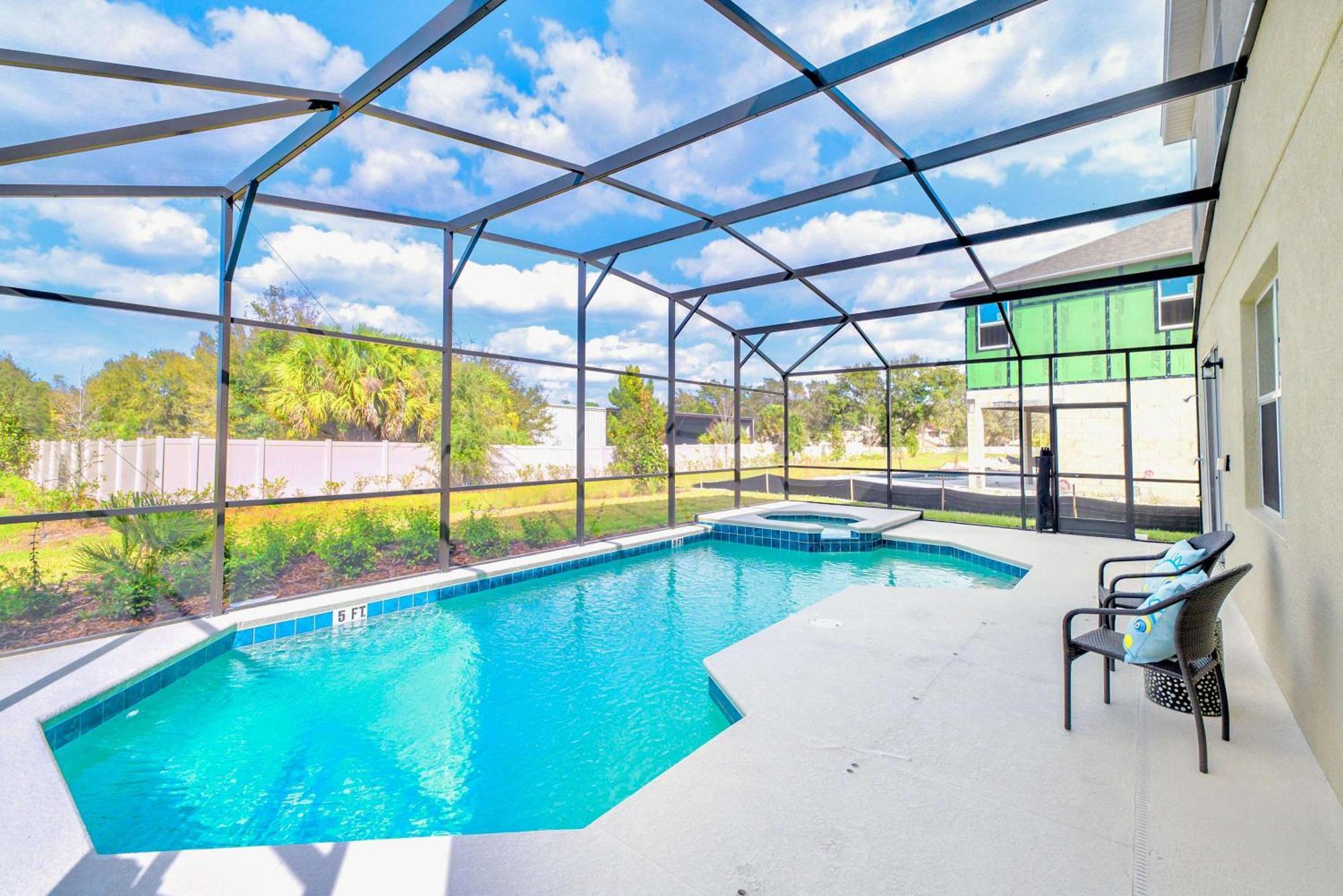 8Br Family Home With Pool And Hot Tub Kissimmee Dış mekan fotoğraf